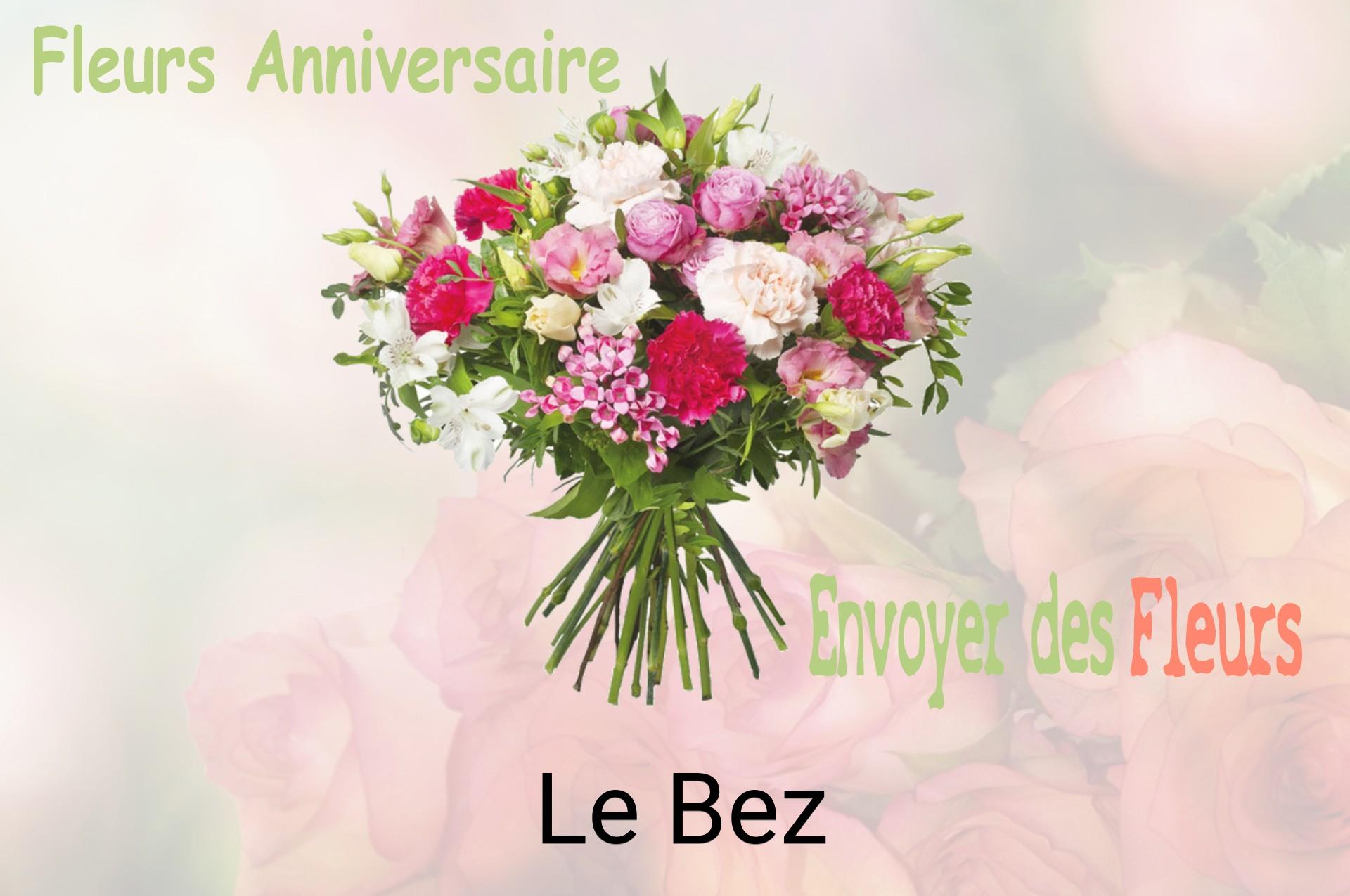 Bouquet de fleurs d’anniversaire livré à Le Bez